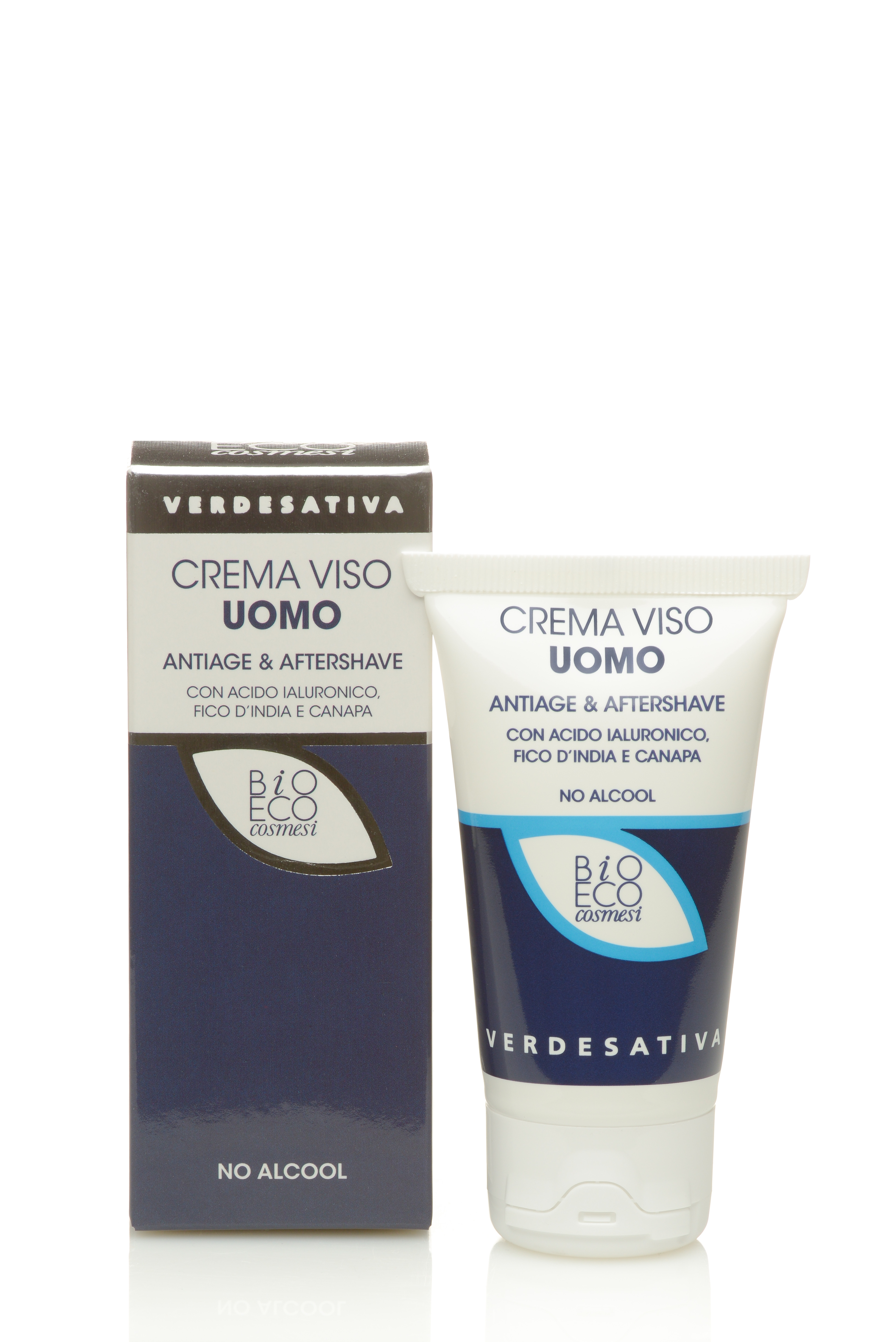 Crema Viso Uomo Antiage & Aftershave 50ml